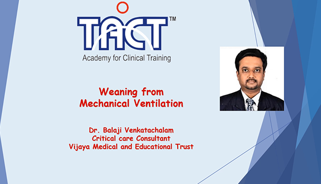 Weaning from Mechanical Ventilation